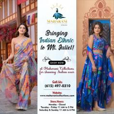  Maharani Collection brings the beauty of Indian ethnic wear to the USA, offering a stunning range of sarees, lehengas, salwar suits, and Indo-Western outfits. Perfect for weddings, festivals, and special occasions, our collection blends traditional craftsmanship with modern elegance to make every moment special. 