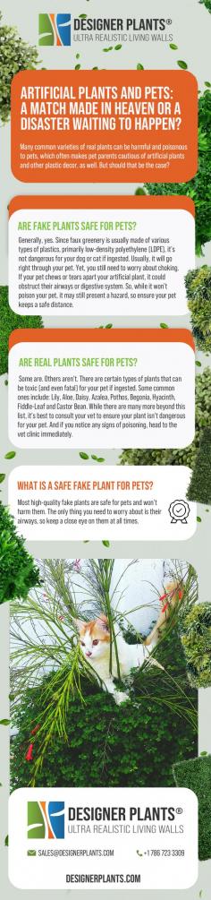 Sure! Adding a green wall, or vertical garden, alongside pets and faux plants can elevate your home’s style and ambiance. Faux green walls bring a lush, natural feel, creating a stunning focal point in any room. When combined with faux plants, they offer a maintenance-free way to enjoy greenery without worrying about upkeep. For pet owners, a green wall is an excellent way to enhance your space without exposing pets to harmful plants. It’s a creative way to bring nature indoors while keeping the environment safe and stylish.