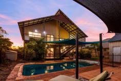  91 Jigal Drive Djugun WA 6725 $899,000 Stephen Cole is proud to present 91 Jigal Drive, Djugun. Space, style, features and flexibility… if you're looking for the perfect family home, this one has it all! Perfectly positioned in a wonderful Roebuck Estate location, this stunning 5 bed, 2 bath home delivers modern, low-maintenance living with the flexibility to fit families of all shapes and sizes. Spread over two expertly crafted levels, with bedrooms and bathrooms on both levels and internal and external stairs, the home could even be split into two separate residences for high-return passive income. From the front, you're instantly attracted by the reticulated gardens and lush, green lawn. Dual carports offer plenty of parking with gated side access to the huge rear garage/workshop with dual roller door entries. As you enter the home via the raised, decked entry, you'll discover a spacious open lounge area with polished wood flooring, new feature black ceiling fans and plenty of natural light. There are two large bedrooms, both with built-in robes and new aircons, a large main bathroom with separate shower and bath and an external laundry with rollerdoor entry via the outdoor deck. Up the feature wood staircase, you'll discover the beautifully crafted upstairs with spacious open-plan living and dining with high raked ceilings, polished wood flooring, feature hanging lights and new stainless steel ceiling fans. You'll love the stunning modern kitchen with white gloss cabinetry, soft close drawers, stainless steel appliances and feature splashbacks. There are two large bedrooms, both with new air-cons and built-in robes, including the spacious Master with a beautiful private ensuite, a separate activity room, a separate W/C ,a 10kW quality solar system, and an expansive enclosed deck with new lighting, ideal for any occasion. The external staircase takes you down to the raised deck overlooking the shaded below-ground pool with a new pool pump and chlorinator. The cherry on top is the huge, rear workshop/shed with dual roller door entry. Purpose-built for the tradie or home-handyman, and complete with new ceiling fan, it adds another layer of flexibility to the home with the potential to tackle even your biggest projects right in your backyard. Located in a lovely, quiet street and close to parks, shops and Roebuck Primary School, this is one property you can't afford to miss out on! Available for vacant possession on settlement, get in quick to avoid disappointment. 