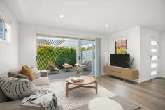  2/7 Strata Avenue Barrack Heights NSW 2528 $849,000 Spanning two levels, this Torrens Title home offers the ultimate in lifestyle and locale. Step inside to discover a modern kitchen with an electric cooktop and stone bench tops that seamlessly flow into a separate lounge and dining area, creating an inviting space for entertaining and relaxation. While a flexible space downstairs can serve as a fourth bedroom or be transformed into a convenient home office. You'll gravitate to the large open-air courtyard, which provides the perfect escape from the daily grind. Here, you can leisurely exercise your green thumb, enjoy the sunshine, or host dinner parties under the stars. Upstairs, the primary bedroom feels like a private retreat with a generous walk-in robe and modern ensuite. Two additional bedrooms with ceiling fans, built-in robes, and a neutral-toned main bathroom with a tub complete this thoughtfully designed home. Ideally located close to everyday amenities, this enviable address offers the very best of suburban living with shops, schools, parklands, and local beaches all within easy distance and Shell Cove Marina only a short drive away. Enjoy the freedom of Torrens Title living Modern kitchen, bathrooms + guest toilet Courtyard with low-maintenance landscaping Single car garage with additional space Short drive from schools, parks, beaches 
