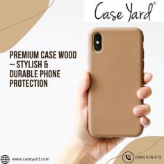  Upgrade your phone with our high-quality case wood designs, crafted from premium, eco-friendly materials. Combining natural aesthetics with durability, our wooden phone cases offer superior protection while adding a unique and stylish touch to your device. Perfect for those who appreciate sustainable fashion and functionality. 