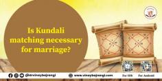  Horoscope matching normally talks about gun matching points, and the presence of major doshas, Nadi Dosha, Bhakoot dosha and gana dosha, which contribute to 21 out of 36 points, become the main criterion to say Yes or No to a marriage. Another important factor in marriage matching is the presence of Mangal Dosha. https://www.vinaybajrangi.com/horoscope-matching 
