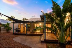  113 Sanderling Drive Djugun WA 6725 $759,000 Spread over a large 805sqm block in popular Roebuck Estate, this spacious and stylish 3 bed, 2 bath home delivers the modern, family-focussed living you've been searching for. As flexible as it is feature packed, this wonderful property delivers everything you're looking for in your forever family home, and more! Set back from the street, the front yard offers lush green lawns with a row of mature palms for added peace and privacy. The large 7m x 3m garage with roller door offers plenty of secure parking space with additional driveway parking and stone parking for your boat/caravan/trailer. As you enter the home via the raised decked entry, you'll discover spacious tiled open-plan living and dining with a neutral colour palette and plenty of natural light flowing in. At the heart of the home is the stunning modern kitchen, complete with wood benchtops, stainless steel Chef's oven, feature tiled splashbacks, and breakfast bar. Other key features include the beautiful main bathroom with separate shower and bath, separate laundry with built-in linen cupboard, modern downlights, air-conditioning, ceiling fans, window blinds and more. The home itself boasts 3 large bedrooms, all with built-in robes and aircon, including the spacious front Master complete with feature bay windows, walk-in robe and private ensuite. Designed with outdoor living in mind, a wraparound entertaining deck provides year-round protection from the elements as well as a near endless amount of entertaining space. The fully-shaded, below-ground pool is sure to be a family favourite while there's plenty of lush green grass for the kids and pets to play. Located close to popular Roebuck Primary School, the Boulevard Shopping Centre and both Town and Cable Beach, it's safe to say family homes like this don't come on the market all that often. 