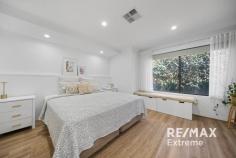  29 Ghost Gum Blvd Banksia Grove WA 6031 $700,000 to $800,000 Team Demo is proud to present this stunning 4-bedroom, 2-bathroom family sized property. This is the first time that this home has ever hit the market. The current original owners have so many precious memories & have loved their time here since 2005. Buyers searching for a property that has space for the whole family & a great work from home space for hairdressers, beauty or consulting are urged to act fast to avoid missing out. Features & benefits include: * Exposed aggregate drive * Portico & front door entry * Home theatre / formal lounge (hot & cold water & waste capped — has been used as hair salon by current owners) * Master bedroom with walk in robe & ensuite with shower, vanity & WC * Open plan family & meals areas * Stunning kitchen with breakfast bar, dishwasher, gas cooktop & electric oven * Further coffee station / fitted cabinets to meals area * Shoppers access from the double garage * Bedrooms 2,3 & 4 all with built in robes * Family bathroom with bath, shower & double sinks * Laundry with linen storage & WC * LED lighting * Reverse cycle air conditioning for year-round comfort * Solar electricity system * Freshly painted with neutral décor * Amazing outdoor entertainment areas with huge, pitched roof patio & alfresco with zip track blinds, beautiful decking & ceiling fan. This is the ultimate space for BBQ’s & family gatherings. * Large, established back garden with plenty of room for a pool * Side access from the drive for car, trailer, boat, camper trailer etc * Double garage * Large 607sqm block Situated conveniently close to bus routes, schools, parks, shopping centres & all local attractions & amenities, this is the property you have been searching for! 