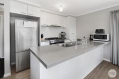  13 Lee Road Lucas VIC 3350 $599,000 - $619,000 Ideally positioned in a quiet street, this modern family home offers the perfect blend of comfort and convenience, with schools, childcare, parkland, playgrounds, and Coltman Plaza just moments away. The spacious master bedroom features a walk-in robe and private ensuite, while three additional bedrooms come complete with built-in robes. Designed for functional family living, the home boasts two generous, light-filled living areas, plus a well-appointed kitchen showcasing stylish stone-look benchtops, a 900mm oven, and a dishwasher. The family-friendly layout includes a central bathroom with a bath and separate toilet, ensuring practicality, while outside the undercover alfresco area is perfect for entertaining, with the fully landscaped 448m² (approx.) allotment offering potential for side access. Modern comforts include gas central heating and reverse cycle cooling, while a double lock-up garage with a remote roller door provides secure parking and internal access to the home. Still under the builder's warranty and positioned within the sought-after Ballarat High School zone, this low-maintenance contemporary home offers space, style, and convenience.  