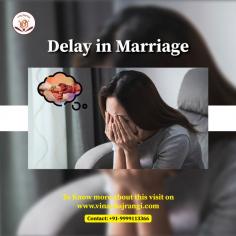  If you're facing delays in marriage and wondering why, astrology might hold the answer. Dr. Vinay Bajrangi, a renowned marriage astrologer, can help identify the reasons behind marriage delays through your birth chart. With his expertise, he provides detailed insights into the factors causing delays and suggests remedies to overcome them.  