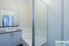  19 Bellini Gardens Alkimos WA 6038 $619,000 Whether you are looking for a beautiful lock and leave easy care first home, a downsizer, or an investment property, your search is finally over! Situated on a 287 sqm block in the sought-after Trinity Estate, it features heightened ceilings all throughout, a great functional floor plan, a beautiful kitchen, a separate study, modern bathrooms, a good size additional theatre room, and also an easy care paved outdoor area. Situated only 3km to the beach and the popular Beach House Restaurant, 1km to Alkimos College, 2.3km to the Alkimos Beach Shopping Centre and St James Anglican School. Walking distance to lots of brand new parks and public transport. This ideal home for everyone will not last long, so what are you waiting for? Call and secure today before it’s too late! – Tiled entry hall – 2nd bedroom includes a built-in-robe – Study – 3rd bedroom includes a built-in-robe – WC – Laundry includes a tub and linen cupboard – Master bedroom includes a triple slide door built-in-robe and an ensuite which includes a shower, porcelain sink, and a toilet – 2nd bathroom includes a shower, porcelain sink, and a seperate bath – Theatre room – Open plan kitchen, dining, and living areas – Dining room – Kitchen includes an island bench, double fridge recess, s/s canopy style rangehood, 5x s/s gas cooktop burner, tile splashback, s/s dishwasher, 900mm s/s electric oven, and a built-in-pantry – Living room – Paved outdoor area Improvements – Ducted reverse cycle air-conditioning – Gas HWS – Double lock up garage includes electric door – Block 287 sqm – Built in 2012 by DreamStart Homes 