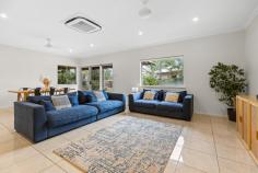  5 Dunnart Crescent Djugun WA 6725 $890,000 Located on one of Roebuck Estate's most sought-after streets, this stunning 4 bed, 2 bath home offers the perfect blend of space and style. Family-sized and feature-packed, the home delivers a modern, low-maintenance lifestyle and a seamless blend of indoor and outdoor living, perfect for the Broome way of life. From the outside, if the lush manicured lawns and mature tropical gardens don't grab your attention, the space and storage certainly will. The large double carport has room for two vehicles with lock-up rear storeroom and gated side access to the rear for secure boat, trailer or caravan parking. Light, bright and tiled throughout, the stylish interior boasts spacious open-plan living and dining with neutral colours and plenty of natural light flowing through. The big modern kitchen is guaranteed to impress, complete with engineered stone countertops, white gloss cabinetry, stainless steel appliances, walk-in corner pantry and big breakfast bar. Other stunning features include the large main bathroom with separate shower and bath, big laundry with built-in linen cupboard, separate W/C, modern downlights, air-conditioning, ceiling fans, window blinds, plenty of storage and more! The home itself has 4 large bedrooms, all with mirrored built-in robes, air-con and ceiling fans, including the stunning front Master retreat, which boasts big walk-in robe and private ensuite with dual vanity. Maximising indoor/outdoor living, glass sliding doors from the living/dining area open onto the expansive decked outdoor alfresco area with black ceiling fans, ideal for entertaining. The fully shaded below-ground pool is sure to be a family favourite, while the beautifully manicured tropical gardens offer plenty of lush green grass for the kids and pets to play. Located in a quiet street and close to parks, shops and schools, you'll be hard pressed to find a better home and lifestyle package for your family. 