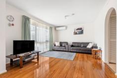  3 Sandpiper Place Frankston VIC 3199 $470,000 - $517,000 Nestled in a peaceful court, this charming three bedroom home promises a wonderful lifestyle for first-time buyers, young families or those looking to downsize. With Ballam Park just a short stroll away, you'll have the perfect spot for morning walks and outdoor leisure right at your doorstep. Positioned at the front of the home, the spacious lounge is both cosy and inviting, complete with a heater and air conditioner to keep you comfortable all year round. Whether you're unwinding after a long day or hosting guests, this versatile space caters to all occasions. At the heart of the home, the kitchen boasts electric cooking with ample bench space and seamlessly adjoins the dining area. This welcoming space flows effortlessly to a paved courtyard, ideal for alfresco dining, entertaining or simply enjoying the outdoors in a low-maintenance setting. All three bedrooms are thoughtfully designed with built-in robes, ensuring ample storage space while the master suite adds a touch of luxury featuring its own ensuite for added privacy and convenience. Situated on a low maintenance 294m2 (approx) block with the freedom of no body corporate this home is ready to welcome new owners who appreciate charm and potential. In its original but exceptionally well-maintained condition this immaculate home offers endless potential whether you prefer to move in as is or explore possibilities for modern enhancements. 