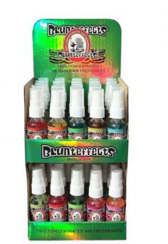  The "Blunt Effects Spray Air Freshener 18 CT34" is available for purchase on Whole Sale Dynasty for $32.99, with a discount from the original price of $36.99. This product is categorized under Home & Kitchen and Air Freshener Supplies. It is perfect for creating a fresh, clean environment with a convenient spray design. More info visit now:https://wholesaledynasty.com/product/blunt-effects-spray-air-freshener-18-ct34/ 