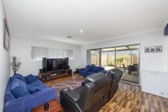  23 Aralia Way Forrestfield WA 6058 $899,000 Be ready to be wowed from the moment you walk through the doors by this huge modern 220sqm family home. Located on a large private 820SQM block and tucked away on private secluded cul-de-sac you will find this fabulous large 3- or 4-bedroom 2 bathroom plus a powder room boasting large flowing open plan family friendly home with 3 huge living areas and a fantastic open plan kitchen and all only 6 years old. From the moment you walk into the home you are greeted with a large welcoming entry that takes you into the spacious open plan family/dining area complete with island bench all finished with stone bench tops and quality soft close cabinetry, 900ml gas cooktop with two electric oven where you can cook up a storm while entertaining with friends or keeping an eye on the family all in the comfort of reverse cycle ducted air-conditioning. Then there is the separate theatre room or 4th bedroom you decide, there is so much space in this beautiful home. The master bedroom located away from the other bedrooms with double his and hers walk-in robe areas, and comes complete with a fantastic ensuite, while the other bedrooms are all a double bed size with built in robes. This home comes is a massive main living areas that lead out to the rear and a kitchen second to none. The second bathroom down the hall services the other double bedrooms and there is a separate powder room off the hall, a large laundry is packed with plenty of space and storage. Outside you will think that you are in the park, the lovely outdoor patio is second to none and is ready for those large family or friends to sit back and be entertained in style. The low care gardens with ample space on this 800sqm block has easy entry for a swimming pool, spa garage and more. Everything has been thought of in this home, the secure gardens make for a great entertaining or Kids play area. Located in a fantastic street in the quality area of Forrestfield, I don’t expect this one to last so call me for your viewing. SOME KEY FEATURES • 3 or 4 Double Bedrooms, 2 Bathrooms • Huge Modern Open Plan Living with 3 areas, Lounge, Family/Dining area • Separate Theatre or bed number 4 • Quality fittings throughout • 800sqm block with side easy entry • Reverse Cycle Ducted Air conditioning • Gas hot water and cooking • Solar Power Panels • Powder Room • Double high entry garage Be Impressed 