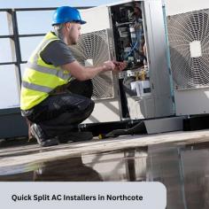  Quick Split AC Installers in Northcote Need quick split AC installers in Northcote ? Professional technicians ensure fast and hassle-free installation, giving you optimal cooling without delays. Whether it's a new setup or replacing an old unit, experienced installers handle the process efficiently. A well-installed system enhances performance, improves energy efficiency, and extends the unit’s lifespan. Trusted experts in Northcote provide reliable service, ensuring your air conditioner runs smoothly. For a seamless experience, choose professionals who specialize in Split System Air Conditioner Installation Northcote and enjoy perfect cooling comfort in no time!