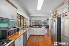  11 Wintersweet Pl Halls Head WA 6210 $890,000 This stunning four-bedroom, two-bathroom Halls Head abode sits elevated on the street enjoying Estuary glimpses. It features two storeys of vaulted ceilings, a separate theatre room, beautiful solid wood floors, a heated swimming pool/spa, twenty-four solar panels, and stylish, light-filled living spaces. The heart of the home is the spacious kitchen, complete with a step-in pantry, gas and electric cooktops, and a seamless flow into the open-plan living area. The separate theatre room creates the perfect space for family movie nights. 11 Wintersweet Place is a home designed for both comfort and practicality. Ducted reverse-cycle air conditioning, ceiling fans in every bedroom, and two fireplaces, including one gas and one potbelly stove, creating a cosy, rustic atmosphere. The generous mezzanine loft provides an entirely separate living space, the attic conversion offers additional storage, while the renovated laundry with upgraded cabinetry and splashback adds a modern touch. Take a dip in your heated swimming pool and spa, or simply let the hours drift by in the serenity of your lush, reticulated fruit tree orchard, featuring orange, pawpaw, apple, pineapple, lime, lemon, nectarine and blue berry trees. Open the doors and let the beautiful coastal breeze whisp through your home or lock up with your premium security screens and enjoy complete peace of mind, knowing your home is safe and secure. The home is accompanied by a two-car garage, of which includes pull-though access to the garden, and the garden houses a shed for extra storage. Features at a glance: • Four spacious bedrooms and two modern bathrooms • Approx 248sqm of living space with two storeys and vaulted ceilings • Separate theatre room for cosy family movie nights • Beautiful solid wood floors to main living spaces • Heated swimming pool and spa for year-round enjoyment • 24 solar panels, 5.2kw for energy efficiency • Open-plan kitchen with walk-in pantry, gas and electric cooktops • Ducted reverse-cycle air conditioning and ceiling fans in every bedroom • Winter will be sweet with a gas fireplace and potbelly stove • Mezzanine level offers an entirely separate living space • Attic conversion provides additional storage • Renovated laundry with chic cabinetry and splashback • Reticulated mini orchard with a taste of tropical and citrus flavours: nectarine, pawpaw, pineapple, apple, orange, lime and lemon trees • Premium security screens and coastal breeze flowing through the home • Two-car garage with pull-through access to the garden • Powered garden shed for extra storage or small workshop 
