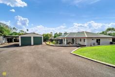  8-12 Cohen Close Gordonvale QLD 4865 $879,000 Therese Plath says "are you dreaming of the perfect family home that combines space, comfort, and functionality? Look no further! This lifestyle property, set on a sprawling 2,058m2 block, offers everything you need and more. This location in a quiet close offers the perfect blend of tranquility and convenience. Just a 25-minute drive from Cairns City and a mere 5 minutes from schools, shopping centers, and sporting facilities, everything you need is within easy reach. Features you'll love: • Four Bedrooms: Generously sized to accommodate the whole family, each room offers comfort and privacy. The master has en-suite and walk in robe • Renovated kitchen: Renovated just four years ago, the kitchen boasts a walk-in pantry, a gas double oven, one and a half sinks, a spacious area for a large fridge, and ample cupboards and drawers. Complemented by stone benchtops and a dishwasher, it seamlessly combines style and functionality. • Living Areas: Open plan, tiled living and dining opens onto massive, enclosed patio big enough to entertain friends and family • Outdoor Oasis: Step outside to a large backyard featuring a sparkling swimming pool, ideal for those warm summer days. • Sheds & Carport: The property includes a fully fenced 8m x 8m carport with power and an additional powered tool shed-plenty of space for vehicles, tools, and hobbies. • Asphalt Driveway: A smooth and durable driveway leads to your new home, offering both convenience and curb appeal. • Generator Ready: The home is fully wired for generator power, ensuring you're prepared for any situation. • Chook Pen: A dedicated chicken pen provides the opportunity to enjoy fresh eggs daily while adding a touch of rural charm. • Additional Features: Fully air conditioned, security screened, internal laundry, linen cupboard and fully fenced This property truly offers the best of both worlds-spacious living with modern amenities, all nestled within a private setting. Don't miss your chance to own this slice of paradise! 
