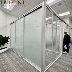  Enhance your workspace with sleek, modern office partitions Sydney by Trident Glass Repairs! Our stylish glass partitions create an open, professional environment while ensuring privacy and functionality. Upgrade your office with durable, high-quality designs tailored to your needs. Efficiency, Elegance, Expertise. Transform your workspace today! 