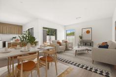  3/18 Phillips Avenue West Wollongong NSW 2500 $1,095,000 Embrace a carefree, suburban lifestyle with these meticulously crafted town homes located in the heart of Wollongong. A great place to put down roots, each offering three well-proportioned bedrooms including a spacious main with an ensuite and walk-in wardrobe, a tastefully-designed kitchen with stone benchtops + a walk-in pantry, a double lock-up garage and a peaceful courtyard, where you can enjoy a morning cuppa or simply take a well-deserved time out from the hustle and bustle of the day. Providing a neutral canvas for you to make the space your own, this light-filled residence offers families of all ages and stages the opportunity to be the first to call this delightful town house a home. Features • High ceilings throughout main living areas • Ducted reverse-cycle A/C upstairs and down • Three toilets, 1 downstairs and 2 upstairs • Large bedrooms with built in robes - ensuite off main • Second sitting room upstairs, under stair storage • Situated in a lush cul-de-sac, moments to the CBD 