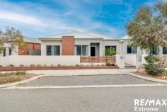  19 Bellini Gardens Alkimos WA 6038 $619,000 Whether you are looking for a beautiful lock and leave easy care first home, a downsizer, or an investment property, your search is finally over! Situated on a 287 sqm block in the sought-after Trinity Estate, it features heightened ceilings all throughout, a great functional floor plan, a beautiful kitchen, a separate study, modern bathrooms, a good size additional theatre room, and also an easy care paved outdoor area. Situated only 3km to the beach and the popular Beach House Restaurant, 1km to Alkimos College, 2.3km to the Alkimos Beach Shopping Centre and St James Anglican School. Walking distance to lots of brand new parks and public transport. This ideal home for everyone will not last long, so what are you waiting for? Call and secure today before it’s too late! – Tiled entry hall – 2nd bedroom includes a built-in-robe – Study – 3rd bedroom includes a built-in-robe – WC – Laundry includes a tub and linen cupboard – Master bedroom includes a triple slide door built-in-robe and an ensuite which includes a shower, porcelain sink, and a toilet – 2nd bathroom includes a shower, porcelain sink, and a seperate bath – Theatre room – Open plan kitchen, dining, and living areas – Dining room – Kitchen includes an island bench, double fridge recess, s/s canopy style rangehood, 5x s/s gas cooktop burner, tile splashback, s/s dishwasher, 900mm s/s electric oven, and a built-in-pantry – Living room – Paved outdoor area Improvements – Ducted reverse cycle air-conditioning – Gas HWS – Double lock up garage includes electric door – Block 287 sqm – Built in 2012 by DreamStart Homes 