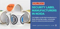  Explore leading Security Label Manufacturers in Noida . Get tamper-proof, hologram, and barcode security labels tailored for your brand. Quality assurance, bulk orders, timely delivery. 