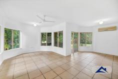  1 Alpinia Terrace MOUNT SHERIDAN QLD 4868 $699,000 Nestled in a peaceful leafy part of Forest Gardens and situated on a 732sqm block, this bright and open four-bedroom, two-bathroom brick veneer home with double garage offers a comfortable and modern living experience. Freshly painted throughout with new carpets, move in, sit back and relax. Key features: • Spacious open-plan kitchen with all appliances • Bright and open dining and living area leading to an undercover patio area • Separate, large media room • An additional office/study • Master bedroom is conveniently positioned to the rear of the house with a walk-in robe • Spacious ensuite • 3 additional bedrooms, all with built-in-robes • Main bathroom having a separate bath and shower • Internal laundry • Air-conditioned throughout and fully screened • Large double lock up garage The property offers side access leading to the garden where you can easily store additional trailers, boats, caravans etc. This home is perfect for families or anyone who enjoys space and convenience. Don't miss the opportunity to make this lovely house your new home! 