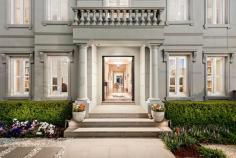  90 Kooyong Rd Armadale VIC 3143 $6,900,000 - $7,500,000 Magnificent contemporary home of uncompromising quality and detail showcasing six-bedroom plus two studies accommodation with separate self-contained apartment, multiple living areas, indoor/outdoor entertaining, expansive room sizes, high ceilings, abundant natural light and heated pool on 675m2 parcel with lush low maintenance landscaping, comprehensive security and five car basement garage in the heart of exclusive Armadale. Surrounded by prestigious family homes in one of the area’s most renowned tree-lined addresses just a short stroll from iconic High Street boutiques and restaurants, trams, trains, Lauriston Girls School and Armadale Primary. Enjoy easy convenience to Loreto Mandeville Hall and other elite private schools, Beatty Avenue cafes and shops, Hawksburn and Toorak Villages, Malvern Central, Glenferrie Road and major arterial links. Whisper-quiet accommodation includes formal sitting and dining, home theatre, two superb studies with extensive office and library storage, light-filled open plan family areas with zoned dining featuring built-in seating and sliding glass doors to stunning undercover entertaining with built-in BBQ kitchen overlooking the glass mosaic tiled pool, showpiece stone kitchen offering smeg appliances, integrated Bosch fridge/freezer and walk-in pantry, feature iron staircase to four upstairs bedrooms including one with walk-in robe, ensuite and study, and a lavish main with fully fitted walk-in robe and double ensuite, fully landscaped outdoor areas, adjoining fully self-contained two bedroom apartment with separate second access, and five car basement garage. Further features include two powder rooms, zoned ducted heating and air conditioning, ducted vacuum, quiet double glazing, decorative ceilings, timber floors, extensive built-in and basement storage, heated self-cleaning pool/spa with app control, 3 phase power, Macfarlan diesel generator, Control 4/ CBUS home automation, alarm and CCTV security, private high fenced frontage with video intercom security, keyless entry, solar panels, water tanks, auto garden irrigation and garden lighting.. 