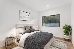  7/18 Phillips Avenue West Wollongong NSW 2500 Embrace a carefree, suburban lifestyle with these meticulously crafted town homes located in the heart of Wollongong. A great place to put down roots, each offering three well-proportioned bedrooms including a spacious main with an ensuite and walk-in wardrobe, a tastefully-designed kitchen with stone benchtops + a walk-in pantry, a double lock-up garage and a peaceful courtyard, where you can enjoy a morning cuppa or simply take a well-deserved time out from the hustle and bustle of the day. Providing a neutral canvas for you to make the space your own, this light-filled residence offers families of all ages and stages the opportunity to be the first to call this delightful town house a home. Features • High ceilings throughout main living areas • Ducted reverse-cycle A/C upstairs and down • Three toilets, 1 downstairs and 2 upstairs • Large bedrooms with built in robes - ensuite off main • Second sitting room upstairs, under stair storage • Situated in a lush cul-de-sac, moments to the CBD 