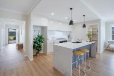  20 Harmony Close Bellbird NSW 2325 $800,000 - $830,000  A spacious 2022 Valley Homes build with stunning features, in a prime location in the popular Mount View Grange Estate – A well planned & landscaped front yard welcomes you to the home and the stunning timber beams that frame the portico are a real feature that sets this home apart from the rest – Dedicated media room to the front with stylish plantation shutters plus an open plan living and dining area with alfresco access – Modern kitchen with soft close cabinetry, 20mm stone benchtops, an extra wide island and breakfast bar, a dual undermount sink, quality 900mm appliances and a walk-in pantry – Four generous bedrooms, all with carpet, ceiling fans and built-in or walk-in robes – Luxurious family bathroom and ensuite, both featuring floating vanities with 20mm stone benchtops, showers with built-in recesses, and a freestanding tub in the main bathroom – The laundry has a full wall linen closet and cabinetry with 20mm stone benchtops – Daikin Air ducted air conditioning throughout the home with separate zones, plus ceiling fans throughout – Soaring ceilings, LED downlights, roller blinds and a neutral palette throughout – Covered alfresco with non-slip tiles, LED downlights, a ceiling fan and outdoor power access overlooking the fully fenced and low maintenance yard space – Double attached garage with extra storage or workshop nook at the back completes the package – Take all the hassle away from building and move into this fantastic family home with nothing to do, inspections are a must! 