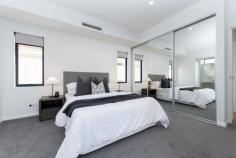  3/7 Margaret Street Maylands WA 6051 Conveniently located in a quiet street and close to the Maylands primary school this brand new high spec home is a beauty! With the master bedroom and main living area located on the ground floor this Immaculate rear family home is also just a short walk to the Maylands Train Station, Swan River, local restaurants, cafés and shops. Features include: • Stunning kitchen with stone waterfall benchtops, Island bench, Smeg 900mm gas cooktop & oven. • Adjoining scullery with double sink and Smeg dishwasher • Spacious open planning living area with 32 course ceilings and LED lighting . • Glass sliding doors opening out beautifully to the generous size private alfresco and yard area. • Large master bedroom on the ground floor with his and hers walk in robes • Stunning ensuite with full height tiling, stone benchtop and double vanity • Study/nursery also on the ground floor • Good size bedrooms throughout all with mirrored built in robes • Beautiful 2nd bathroom with bath & shower, stone bench & full height tiling. • 2nd living area upstairs with glass sliding door to adjoining balcony • Ducted reverse cycle air-conditioning throughout • Separate laundry and 3 x WC’s • Reticulated lawns and gardens. • Double lock up garage, extra parking bays and store area • Built 2025 • Land size – 283m2 • Build area – 253m2 Shire Rates $2229.55 p/a Water Rates $980.11 p/a No strata fees Location: • Maylands Primary school – 600m • De Lacy Reserve – 600m • Gibbney Reserve – 700m • Swan River – 800m • Coles – 900m • IGA and Ken’s Bakehouse – 1km • Maylands Golf club – 1.1km • Lyric Lane and the Seasonal Brewing Co – 1.4km • Maylands Train station – 1.5km • Bardon Park – 1.6km • Perth CBD – 6km • Perth Airport – 8km. 