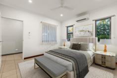  10/13 Bandicoot Loop Djugun WA 6725 $530,000 Stephen Cole is proud to present 10/13 Bandicoot Loop, Djugun. Delivering space, style and easy-care living, this modern and well-maintained 2 bed, 2 bath property offers a home and lifestyle package perfect for almost everyone. Part of a popular complex in the family-friendly, community-focused Roebuck Estate, the home blends features with functionality with a flexible floor plan that maximises every inch of available space. Whether you're looking for the perfect easy-care home, the ideal lock & leave, low-maintenance staff accommodation or a high-return investment, this perfect little property certainly won't disappoint. Safe and secure, the complex boasts a modern look, complete with rendered exterior walls and mature tropical gardens. Up the driveway, you'll find the double carport, which can accommodate two vehicles as well as two separate entryways, one front door and an additional carport entry for easy access. There's also a lockup rear storeroom providing additional storage options. Light and bright, the spacious tiled interior boasts open-plan living with a feature timber-framed entry and plenty of natural light. At the heart of the home is the modern kitchen, complete with stone benchtops, stainless steel oven and gas cooktop, tiled splashback and a big breakfast bar. Other key features include a modern bathroom, European laundry, modern downlights, air-con, ceiling fans, window blinds and more. The large rear bedroom boasts a big built-in robe, louvre windows and access to the alfresco area, while you're sure to love the spacious front Master suite complete with a large walk-in robe, louvre windows and private ensuite. Maximising indoor/outdoor living, large sliding doors open out to the paved undercover alfresco with dual ceiling fans, ideal for entertaining. The low-maintenance gardens require minimal upkeep, while the beautiful rear deck with an outdoor shower is perfect for rinsing off after a trip to the beach. Located in a quiet central street and close to parks, shops and schools, it's the perfect location and lifestyle combination. And if you're lucky, it could be yours. 
