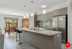  4 Cumberland Terrace Strathfieldsaye VIC 3551 $720,000 - $750,000 Nestled in one of Bendigo's most sought-after neighbourhoods, 4 Cumberland Terrace, Strathfieldsaye, is a stunning home that presents as new. Designed with family living in mind, this beautifully crafted brick residence boasts an expansive floorplan, oversized bedrooms, and multiple living areas, making it the perfect retreat for modern living. The home features four generous bedrooms, 3 with built in robes and the master has a large walk-in robe and private ensuite. A dedicated study offers flexibility for those working from home and could also serve as a third living space, complementing the two existing living areas. The spacious open-plan design flows seamlessly to an inviting alfresco, making it ideal for year-round entertaining. The well-appointed kitchen is equipped with an induction cooktop, electric oven, and a gas hot water system, ensuring convenience and efficiency. Ducted & zoned Daikin reverse cycle heating and cooling provide year-round comfort, while security lights and a double lock-up garage with remote entry, house access, and a rear roller door add practicality and peace of mind. Outdoors, the property continues to impress with a large, secure yard, established lawns, stone pathways, and beautifully maintained garden beds. A drive-through garage, gated side entry, water tanks servicing the toilets, and a garden shed offer additional functionality, catering to both lifestyle and storage needs. Positioned in a family-friendly enclave with every convenience close at hand, this impeccable home delivers style, space, and a superb location. Don't miss the opportunity to make it yours. 