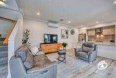  10 Corbin Walk Officer South VIC 3809 $600,000 - $660,000 Ideal for first home buyers or downsizers, this modern and bright double-storey three-bedroom townhouse is located within the sought-after Kaduna Park Estate. Overlooking a serene park, it offers a convenient and relaxed lifestyle. The home features high ceilings and an open-plan design, with two living areas (one upstairs and one downstairs) plus outdoor spaces for everyone to enjoy. The stylish kitchen includes a stone-topped island bench, gas cooktop, oven, and dishwasher, perfect for home chefs. Step outside to a low-maintenance, undercover decked area, ideal for entertaining guests. The downstairs master bedroom boasts a private ensuite and walk-in wardrobe, while upstairs, two additional bedrooms with built-in robes and new carpeting offer comfort and privacy. An upstairs retreat area can serve as a teen hangout, games room, or quiet study/home office, and the private balcony provides lovely views. The main family bathroom is upstairs with a separate WC, plus a bonus powder room off the entry for guests. Additional comforts include fans, ducted heating, split system air conditioners, tinted front windows, and a double garage with storage shelving and internal access. Conveniently located, you're just minutes from Cardinia Road train station, Arena Shopping Centre, Lakeside Shopping Centre, Caversham Waters Wetlands, and a variety of schools, childcare centres, and recreational facilities. Don't miss out on this fantastic opportunity! Book an inspection today and make this house your home. 