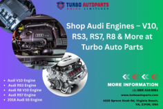  Few brands stand out for their luxury car engines as much
as Audi. When looking for an Audi Engines, few options can give you the
reliability you need at the right price without compromising quality.  

   

 Read More :- https://turboautoparts.com/blog/used-engine/buy-audi-used-engines-for-sale-v10-rs3-rs7-r8-more-turbo-auto-parts 
 