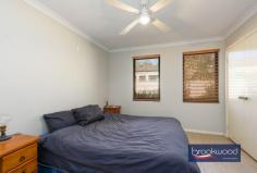  Unit 6/52 Sayer St Midland WA 6056 $525,000 Positioned towards the rear of the strata complex, this unit, with a flowing layout, courtyard and garage, offers exceptional convenience and remarkable walkability to local amenities. 3 bedrooms 2 bathroom 2004-built brick and tile OP kitchen meals family Well-equipped kitchen Courtyard and storeroom Shoppers’ & single garage Split system air conditioner 159 sqm 98 sqm internal Walk shops, schools, transport A small foyer flows effortlessly into the heart of this unit – an open-plan kitchen, meals and family room that creates a versatile central living hub. A sliding door brings natural light while providing seamless access to the north-west-facing courtyard – perfect for potted plants, outdoor seating, and dining. The kitchen occupies the central position within this thoughtfully conceived open-plan arrangement. An electric wall oven, 4-burner gas hob, built-in pantry, and practical under-bench cabinetry complement an L-shaped bench. A reverse-cycle air conditioner ensures year-round comfort throughout this primary living zone. The main bedroom, situated at the front of the floor plan, offers a private retreat complete with an ensuite bathroom and a ceiling fan for summer comfort. Two additional bedrooms complete the accommodation, each appointed with built-in robes. One junior bedroom has air conditioning and enjoys courtyard views, while the second has a ceiling fan. Both rooms have convenient access to the family bathroom – an over-tub shower and vanity – and a separate WC. The home’s practical credentials are further enhanced by a well-positioned laundry with direct access to the single garage via a convenient shopper’s entry – an invaluable feature when arriving home with groceries or during the depths of winter and the height of summer. Additional storage solutions include a secure storage room arranged off the central courtyard. This unit represents an astute opportunity for those seeking contemporary, low-maintenance living with the convenience of a central location. It is just minutes from Midland Gate Shopping Centre, bus stops, schools, and TAFE. St John of God Hospital and the New Midland Railway Station are accessible by a comfortable walk. The thoughtful floor plan balances private and communal spaces, while practical features ensure everyday living is both comfortable and convenient. 