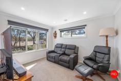  12 Bunny Lane Huntly VIC 3551 $500,000 - $550,000 Step into easy, contemporary living with this beautifully presented home, perfectly positioned in a quiet, family-friendly pocket of Huntly. With quality finishes throughout and a layout designed for both comfort and practicality, 12 Bunny Lane is ideal for first-home buyers, downsizers, or investors looking for a turnkey opportunity. Boasting three spacious bedrooms, the home offers versatility for growing families or those who need extra space to work from home. The main bedroom features a walk-in robe and private ensuite, while the central bathroom services the remaining bedrooms and includes a separate toilet for added convenience. The heart of the home is the light-filled open-plan kitchen, meals, and living area. The stylish kitchen showcases stone-look benchtops, a large freestanding gas cooktop and oven, a dishwasher, subway-tiled splashback, and a generous pantry. Flowing effortlessly into the dining and family room, this space is designed for everyday living and entertaining. A second living area at the front of the home provides a peaceful retreat or formal lounge, while ducted heating and evaporative cooling ensure year-round comfort. Double-glazed windows throughout enhance energy efficiency and noise insulation. Step outside to find a low-maintenance backyard with a private alfresco area-perfect for morning coffees or evening drinks. The fully enclosed yard also features established garden beds, a garden shed, and side access. Additional features include: • Double lock-up garage with internal and rear access • Dedicated laundry with extra storage • Ceiling fans throughout • Quiet no-through road location with bushland surroundings • Just moments to Huntly Primary School, local shops, and public transport • Positioned on a landscaped 360sqm (approx.) allotment and surrounded by other quality builds, this home offers the best of • • low-maintenance living with modern comfort and functionality. 