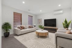  20 James Street Echuca VIC 3564 $690,000 A modern designed home for today, tomorrow, and beyond. This delightful home on Appx 691SQM offers four bedrooms (a master bedroom with a walk in robe and an ensuite) and three further bedrooms have built in robes. With a sundrenched north facing rear garden you will love to entertain in and enjoy the back yard complete with a kids cubby house and a 6 x 5 Shed/workshop with power and a concrete floor. The lovely rear yard offers side access and a perfect undercover outdoor area if you love entertaining. The home boasts two living zones, complete with ducted heating, split system, ceiling fans and ducted cooling throughout. There is a seperate laundry, water tank, and rear access through the double remote garage as well. This lovely estate is well located close to schools, parkland, childcare centres, shops and supermarket in the West. Public tansport also frequents this area. Best of all .... It can be yours. 