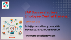  SAP SuccessFactors Employee Central (EC) Online Training At Proexcellency Solutions , we provide a dynamic, realistic, and industry-orientated education application that equips you with process-ready abilties through actual-time initiatives and scenarios . SAP SuccessFactors Employee Central is the virtual core of modern HR systems. As organizations shift from legacy systems to cloud-based HRIS answers, EC has become vital for managing middle HR functions along with worker information, process systems, break day, workflows, and compliance. info@proexcellency.com, +91-9148251978,+91-9008906809 
