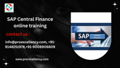  SAP Central Finance (SAP CFIN) Online Training  has emerged as a crucial solution for businesses working in complicated, multi-ERP environments. It enables organisations to centralize financial techniques and reporting with out disrupting their present systems. If you are an SAP expert or finance representative aiming to stay in advance of the curve, getting to know SAP Central Finance is a strategic move — and ProExcellency Solutions is right here to manual you on that adventure. info@proexcellency.com , +91-9148251978,+91-9008906809 