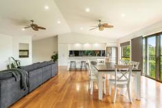 397 Duncan Rd Numulgi NSW 2480 $1,550,000 Set in the rolling hills of Numulgi, just 45 minutes from Byron Bay, this spectacular 25-acre estate combines modern living with agricultural potential. Ideal for a working macadamia farm, private retreat, or serene country escape, the property offers versatility and stunning natural surroundings. Home Features: The spacious 3-bedroom home includes built-in robes and a generous layout designed for comfort and functionality. The large kitchen flows into open-plan dining and lounge areas, all offering sweeping farm views. A separate family room provides additional space for gatherings and relaxation. The bathroom features both a shower and separate bath, while an expansive undercover outdoor area captures panoramic views of the lush hinterland. Agricultural Highlights: This fertile 25-acre parcel boasts prime red basalt soil, perfect for farming. Approximately 1,300 mature macadamia trees (varieties: 508, 344, H2, and 849) are planted in efficient 10x5 row spacing, producing between 15 and 22 tonnes per year. A large steel-framed shed with a concrete floor and 3-phase power offers ample space for equipment storage. Water is abundant, with a scenic dam and a creek running along the southern boundary. Note: The property can be cleared of macadamias and fenced at a negotiated price. Only 20 minutes to Lismore, 40 mins Bryon Bay and many of the regions pristine beaches. 