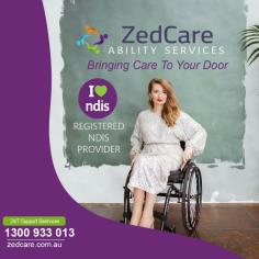 ZedCare Ability Services Provider  is a registered NDIS services provider committed to improving the lives of our clients. By assisting the people with disability and NDIS participants with their daily living activities.
