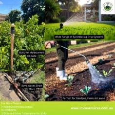  Looking for reliable irrigation solutions in Melbourne? Our Melbourne irrigation supplies are designed to suit everything from backyard gardens to commercial landscapes. With water-saving technology and easy-to-install systems, we help you grow greener spaces without wasting a single drop. Get personalized guidance and access to a range of products built to last in Melbourne’s conditions. 
