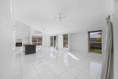  7 Kakadu Way New Auckland QLD 4680 $710,000 Welcome to 7 Kakadu Way, a spacious and beautifully designed home built by respected local builder G&D Lawrie Builders. Spanning two levels and featuring high ceilings, this residence offers 4 generous bedrooms, 2 bathrooms, and an additional powder room. With a comfortable and thoughtful layout throughout, the home is perfectly suited to growing families or couples who appreciate extra space. Upon entry, you're welcomed into an airy and light-filled open-plan living, kitchen, and dining area. Tiled flooring ensures easy maintenance, while the high ceilings enhance airflow and comfort; complemented by split-system air conditioning and ceiling fans. The layout is designed with versatility in mind, offering ample space to suit your family's needs, including room to add a study desk and chair. Adjacent to the living area, the well-equipped kitchen is designed to make meal preparation quick and easy. It features an electric oven and stovetop, ample cupboard space and a separate pantry for all your kitchen essentials. The large kitchen bench is ideal for meal prep and also functions as a convenient breakfast bar. This space is finished off with a dishwasher to make cleaning up a breeze. The dining and living room allow easy access to the outside entertainment area. All 4 bedrooms are well sized with 2 bedrooms upstairs and 2 downstairs. Each room is carpeted and provides built-in wardrobes and ceiling fans. To keep you cool throughout the year each room is equipped with a split air conditioner and roller blinds are fitted to the windows for added privacy. The spacious master bedroom located on the bottom floor provides private access to outside plus has the added luxury of a modern ensuite with a large shower and vanity with dual sinks and walk-in robe. The main bathroom located on the second floor is a great spot to unwind and pamper yourself after a long day. Fitted with a separate shower and bath for convenience and a vanity to help keep your bathroom neat and tidy. From the living area, step out to the covered outdoor entertaining space; covered to offer protection from the harsh sun while creating a private and peaceful setting. It's an ideal spot to relax with a coffee or enjoy a meal while watching the kids play in the garden. AT A GLANCE;- • Storage space underneath the stairs • Powder room downstairs • 6 New ceiling fans • New downlights in carport and entrance area • Side access and 3 car parking space • Security screened throughout • Low maintenance yard • Walk to local park and short drive to Kirkwood shops 