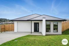  25 Federation Drive Sorell TAS 7172 $825,000 This exceptional property is a shining example of how accessibility options can be stylishly integrated to facilitate ease of movement for wheelchair users and those with mobility needs. With the ideal balance of function and flair, this home caters to a wide range of lifestyle needs, whether you're after low-maintenance living or long-term flexibility. Timber flooring runs throughout, complementing the sleek aesthetic while ensuring easy manoeuvrability. The well-equipped kitchen is a true standout, perfect for every cook with wheelchair-accessible work zones including knee space at the sink, a lowered side-opening wall oven and an electric adjustable bench for seamless meal prep. The spacious living and dining area opens to a covered entertainment patio through a flush-mounted sliding door-offering smooth indoor-outdoor connection. The intelligent floorplan positions the three bedrooms for optimal privacy, each featuring built-in robes and its own ensuite-two of which are fully accessible. Tucked in a quiet residential street just 3 minutes from Sorell's town centre, this location delivers everyday convenience with supermarkets, schools, restaurants and medical services close by. It's a quick 7-minute drive to the airport and only 25 minutes to Hobart's city centre. • New-build with premium finishes and custom design elements • Kitchen features integrated adjustable height bench; side opening oven • 3 bedrooms each with ensuites - 2 of which are fully accessible • Timber flooring throughout for smooth transitions • All bedrooms and living are fitted with Reverse Cycle Air Conditioners with easy access wall mounted controls. • Open plan living/dining opens to covered alfresco area • Single garage with internal access; extra wide driveway; perimeter pathways • Quiet convenience location just minutes to Sorell amenities • Back up power supply fitted to keep you running when it matters most 