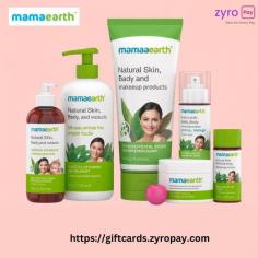  Surprise your loved ones with a Mamaearth gift card from ZyroPay! Perfect for any occasion, this e-gift card allows recipients to explore a wide range of natural and eco-friendly products. Whether it's skincare, haircare, or wellness items, a Mamaearth gift voucher gives them the freedom to choose what they love. Available online, these gift cards are easy to purchase and can be delivered instantly. Make gifting special and convenient with Mamaearth e-gift cards from ZyroPay, ensuring a delightful experience for everyone! 