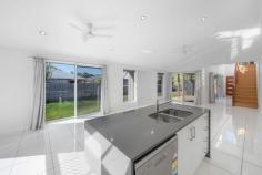  7 Kakadu Way New Auckland QLD 4680 $710,000 Welcome to 7 Kakadu Way, a spacious and beautifully designed home built by respected local builder G&D Lawrie Builders. Spanning two levels and featuring high ceilings, this residence offers 4 generous bedrooms, 2 bathrooms, and an additional powder room. With a comfortable and thoughtful layout throughout, the home is perfectly suited to growing families or couples who appreciate extra space. Upon entry, you're welcomed into an airy and light-filled open-plan living, kitchen, and dining area. Tiled flooring ensures easy maintenance, while the high ceilings enhance airflow and comfort; complemented by split-system air conditioning and ceiling fans. The layout is designed with versatility in mind, offering ample space to suit your family's needs, including room to add a study desk and chair. Adjacent to the living area, the well-equipped kitchen is designed to make meal preparation quick and easy. It features an electric oven and stovetop, ample cupboard space and a separate pantry for all your kitchen essentials. The large kitchen bench is ideal for meal prep and also functions as a convenient breakfast bar. This space is finished off with a dishwasher to make cleaning up a breeze. The dining and living room allow easy access to the outside entertainment area. All 4 bedrooms are well sized with 2 bedrooms upstairs and 2 downstairs. Each room is carpeted and provides built-in wardrobes and ceiling fans. To keep you cool throughout the year each room is equipped with a split air conditioner and roller blinds are fitted to the windows for added privacy. The spacious master bedroom located on the bottom floor provides private access to outside plus has the added luxury of a modern ensuite with a large shower and vanity with dual sinks and walk-in robe. The main bathroom located on the second floor is a great spot to unwind and pamper yourself after a long day. Fitted with a separate shower and bath for convenience and a vanity to help keep your bathroom neat and tidy. From the living area, step out to the covered outdoor entertaining space; covered to offer protection from the harsh sun while creating a private and peaceful setting. It's an ideal spot to relax with a coffee or enjoy a meal while watching the kids play in the garden. AT A GLANCE;- • Storage space underneath the stairs • Powder room downstairs • 6 New ceiling fans • New downlights in carport and entrance area • Side access and 3 car parking space • Security screened throughout • Low maintenance yard • Walk to local park and short drive to Kirkwood shops 