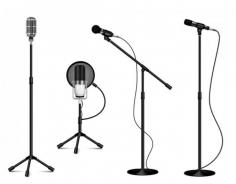  A vibrant, well-lit music store in Melbourne showcases a variety of mic stands neatly arranged on display. The foreground features a close-up of a high-quality boom arm mic stand, while the background reveals rows of instruments and audio gear, hinting at the store’s wide selection. Musicians are seen browsing and testing equipment, adding a lively and professional atmosphere. The scene captures the essence of preparation and performance, reinforcing the message behind the title: 
 