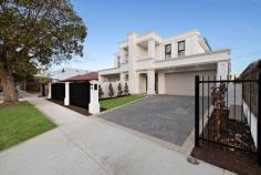  39 Chopin Rd Somerton Park SA 5044 $1,880,000 to $1,990,000 Epitomising contemporary living and less than 2kms from the Esplanade, you'll find there's a most enviable lifestyle to be built around this brand new home. Split over two spacious levels with wonderful street appeal, you'll be equally impressed with the floor plan and the stunning Georgian Façade. Just down the hall from an inviting entry, a grand master suite is complete with large walk-through robe and sleek ensuite bathroom with full-height tiling, frameless shower, backlit mirror and stone-topped vanity. Behind the floor-to-ceiling sheer curtains, sliding doors onto a private side courtyard means small first morning moments can be enjoyed outdoors in the company of the magnolia. Also on the ground floor, an open plan kitchen, living and dining space will delight entertainers and home cooks alike. Clean-lined full-height cabinetry, a large gas cooktop and oven and generous island with waterfall benchtops, a breakfast bar, double undermount sink and dishwasher combine with a butler's pantry to earn top Masterchef marks, while a gas log fireplace will keep things cosy. Sliding doors open to an alfresco under the main roof overlooking a lawn space perfect for young ones or furry friends where landscaped borders have been taken care of. Upstairs, a light-filled second living space can act as a quiet reading retreat or kids play area, while up to three further bedrooms (or two plus a study/home office) add plenty of flexibility to the sleeping quarters, serviced by a central main bathroom with frameless shower, bath and convenient powder room. More to note: - Ducted reverse cycle air conditioning + ceiling fans to retreat & open plan living - Downstairs Powder Room & 3rd Toilet - Separate laundry with copious storage - Double garage with internal access with built in provision for EV charging - Beautifully landscaped Front & Rear garden Zoned for Brighton Secondary School and with a world of conveniences at your fingertips, there's little you won't love about the location. Your local IGA, Paringa Park Reserve, the bus, Sacred Heart College, various eateries and coffee spots as well as numerous fitness institutions are withing walking distance, not to mention the sandy shores of Somerton Beach. Positioned in between Brighton and Glenelg, beachside exploring options from here are endless, just minutes from Westfield Marion and only 12kms from the heart of the CBD. 