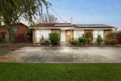  38 Ballarto Road Frankston North VIC 3200 $590,000 - $649,000 A welcoming residence perfect for first-time buyers or young families, this spacious single-storey home offers an ideal setting for those seeking a tranquil retreat without sacrificing convenience. Set on the edge of The Pines Flora and Fauna Reserve, within a short stroll from Aldercourt Primary School and Pat Rollo Reserve. Embracing natural light with its north-easterly orientation and multiple street-facing windows, the refreshed interior welcomes families through a dedicated entry to a cosy living zone. Beyond, a combined meals area and modernised kitchen, featuring a freestanding dual-fuel cooker, dishwasher, and elegant timber benchtops, provides a relaxed and inviting space for casual dining. Generous proportions grace all three bedrooms, each serviced by a renovated main bathroom and dedicated laundry zone. A spacious rear shed complements the secure backyard, furthering off-street parking options found in the front, while solar power, a split-system heating and cooling unit, and hard-wearing floors throughout, further the home's appeal. Positioned within easy reach of all major freeway entrances, Explorers Early Learning, Bellevue Shops, and Carrum Downs Shopping Centre. 