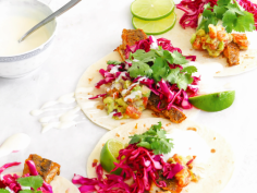  Crispy, golden, and packed with collagen protein, these gluten-free fish tacos are a flavour explosion! Featuring tender marinated fish, zesty yoghurt dressing, and vibrant pickled slaw, they're perfect for entertaining or a quick healthy meal. Our Unflavoured Collagen Protein delivers the ultimate crunch—proof that clean eating can be both easy and delicious. Explore More Here ! 