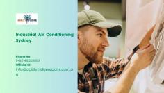 Keep yourself calm and be productive with the help of Agility Fridge Repairs industrial air conditioning in Sydney. We carry out the installation, fixing, and general upkeep of high-performance cooling systems designed for industrial places. We have experts who keep climate control efficient to guard your devices and guarantee good work conditions. No matter the type of building, we are able to supply cost-effective and well-functioning solutions. With Agility Fridge Repairs, you can get excellent service and durable air conditioning in industrial settings around Sydney. Visit- https://maps.app.goo.gl/m2RncxrA9oLe9bdZ7