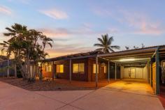  4B Sasakawa Close Cable Beach WA 6726 $549,000 Spread over a 614sqm block in a quiet Cable Beach cul-de-sac, you'll discover a feature-packed 3 bed, 1 bath family home with the flexibility to match. With everything you need in the perfect family home and more, just a few finishing touches are all it needs to bring your dream home to life. And with no Strata fees to pay, there are even more reasons to fall in love with this prime Cable Beach property. Set back from the road for peace and privacy, parking will never be an issue with a large roller door double garage with side entry to the house, plenty of driveway parking and a separate carport at the rear. Light, bright and tiled throughout, the spacious interior boasts open-plan living and dining with wood detail door and window frames and plenty of natural light. At the heart of the home is the large modern kitchen, complete with stainless steel oven and gas cooktop, feature glass splashbacks, overhead and underbench cupboards and plenty of bench space. Other key features include the big bathroom with dual vanity and separate shower & bath, separate toilet off laundry, air-con, stainless steel ceiling fans, modern downlights and more! The home boasts 3 big bedrooms, all with mirrored built-in robes, air-con and ceiling fans, including the spacious rear Master. Designed to maximise indoor/outdoor living, wrap around verandahs provide year-round protection from the elements and a near endless amount of entertaining space. Low-maintenance gardens require minimal upkeep while the large lock-up rear shed provides plenty of storage space. While the pool needs resurfacing, you can't go wrong at this price point. With a completely custom shell, plus a spa, a bit of work is all that's needed to bring this stunning pool back to life. Don't want a pool? Simply fill it in for a huge, blank canvas yard, limited only by your imagination. Boasting a convenient, central location, you'll be just minutes from everything Broome has to offer. You're close to the Boulevard Shopping Centre, BRAC, Broome Senior High and Cable Beach Primary, plus just a short drive from Cable Beach and Town Centre. 