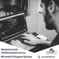 Compaid Pty Ltd offers specialized Microsoft IT support in Sydney, helping businesses streamline their operations with reliable and professional services. From Office 365 installation and configuration to Microsoft BI software setup and ongoing support, our expert team ensures your Microsoft environment runs efficiently. We tailor our solutions to meet your specific needs, delivering responsive and secure IT support. Trust Compaid Pty Ltd to optimize your Microsoft systems and enhance your business productivity. Contact us today for expert support. Visit - https://maps.app.goo.gl/YbvN9xvHz5MKfwB88